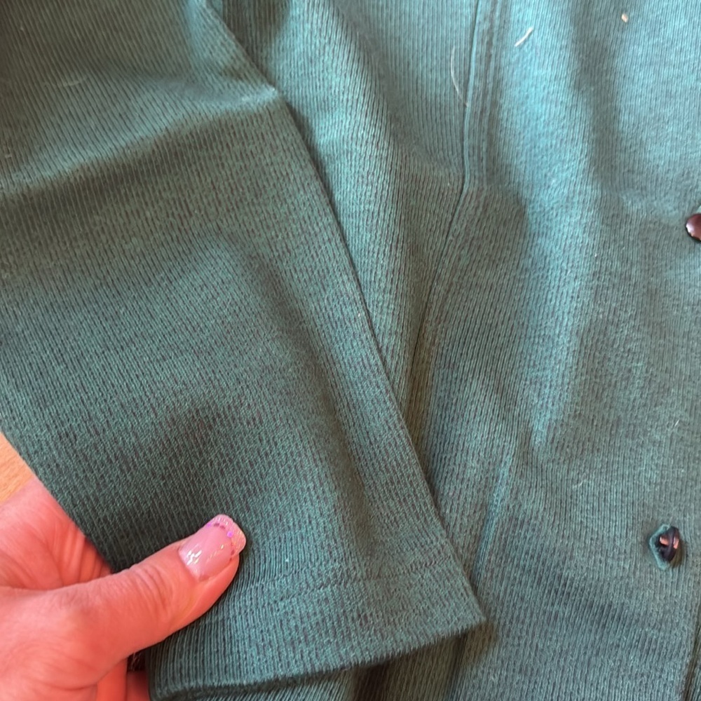 Mappin greed buttoned top mercersied cotton shoulder pads - Picture 15 of 15